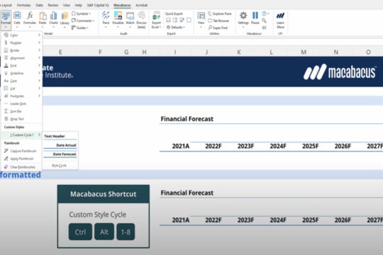 Format Cells Using Styles in Excel