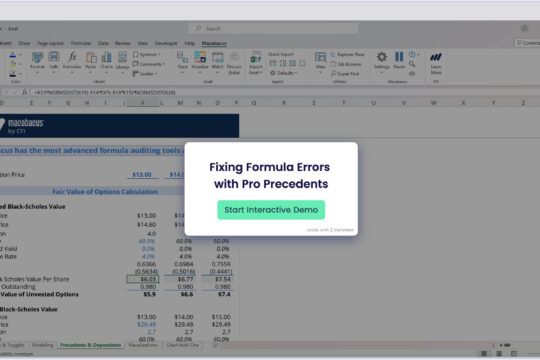 Evaluate Excel Worksheet Formulas & Cell Link Errors