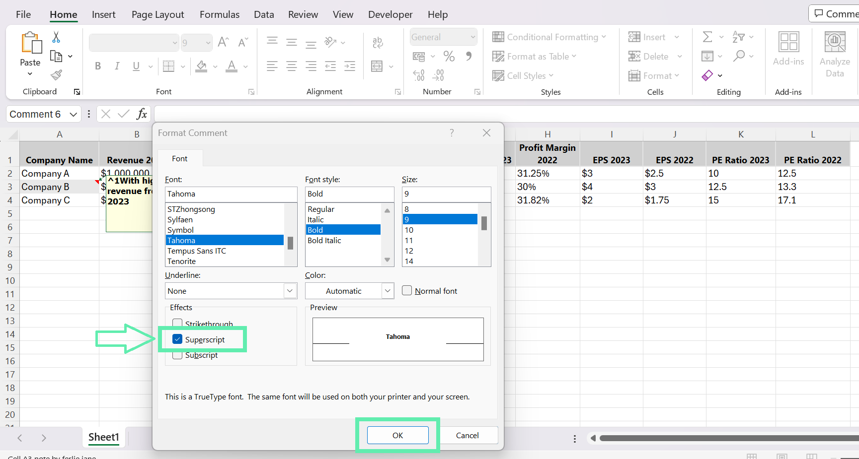 How to Create Footnotes in Excel (Downloadable Template)