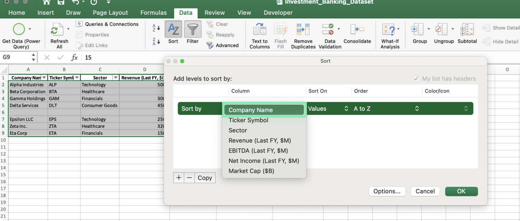 find and remove blank rows excel