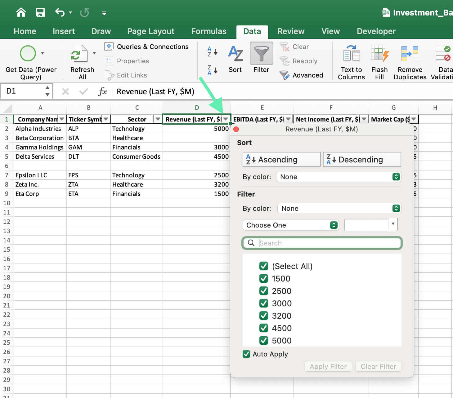 find and remove blank rows excel