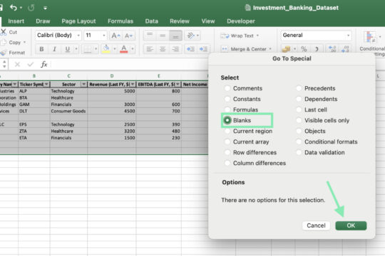 How to Find and Remove Blank Rows in Excel