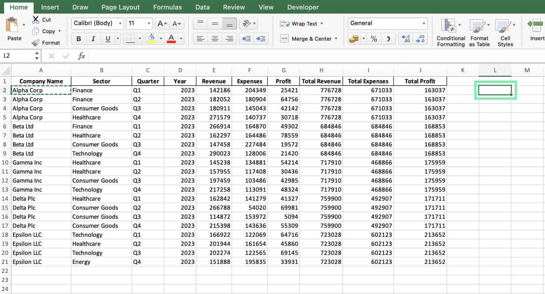 paste options excel