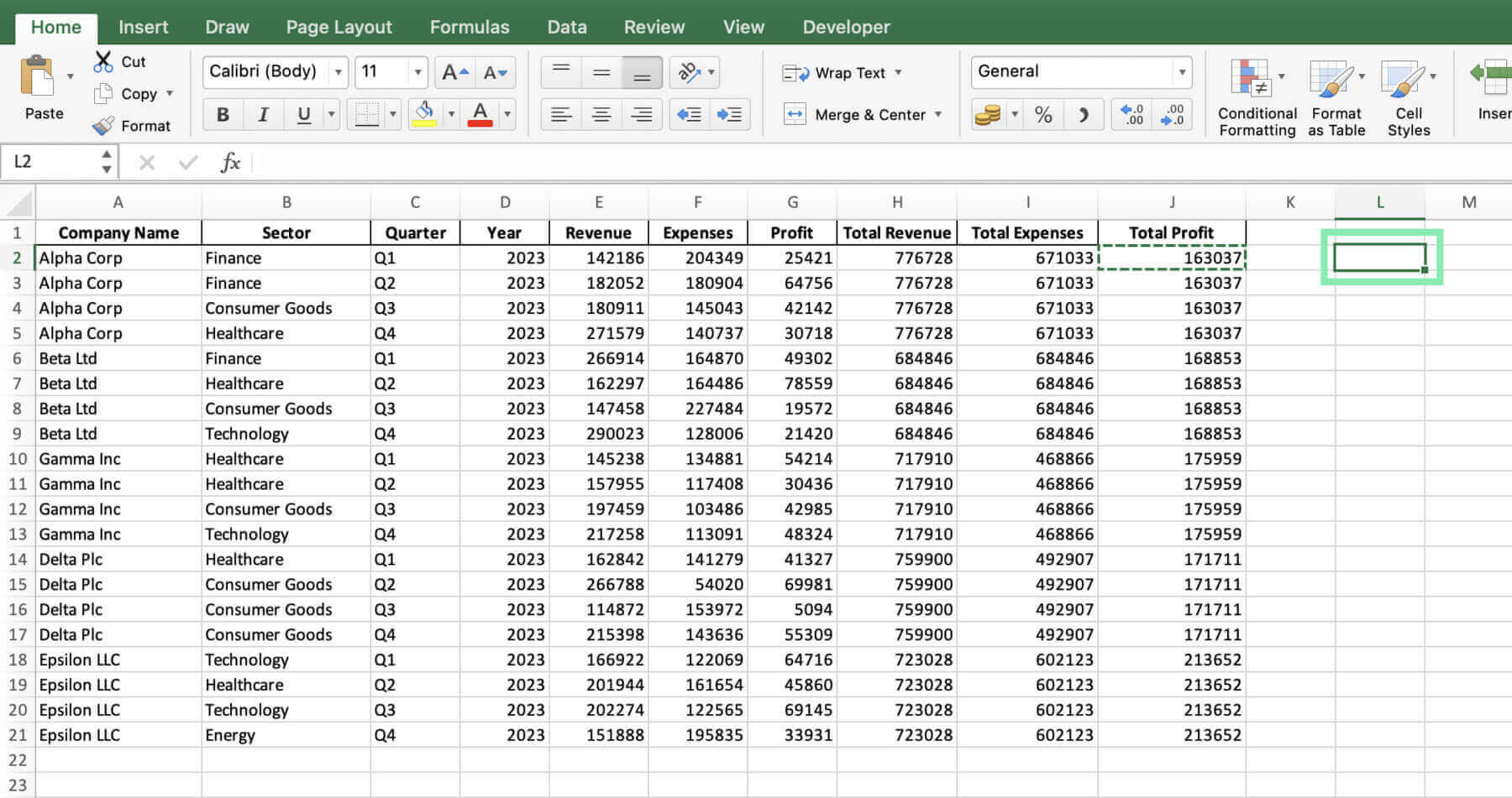 paste options excel