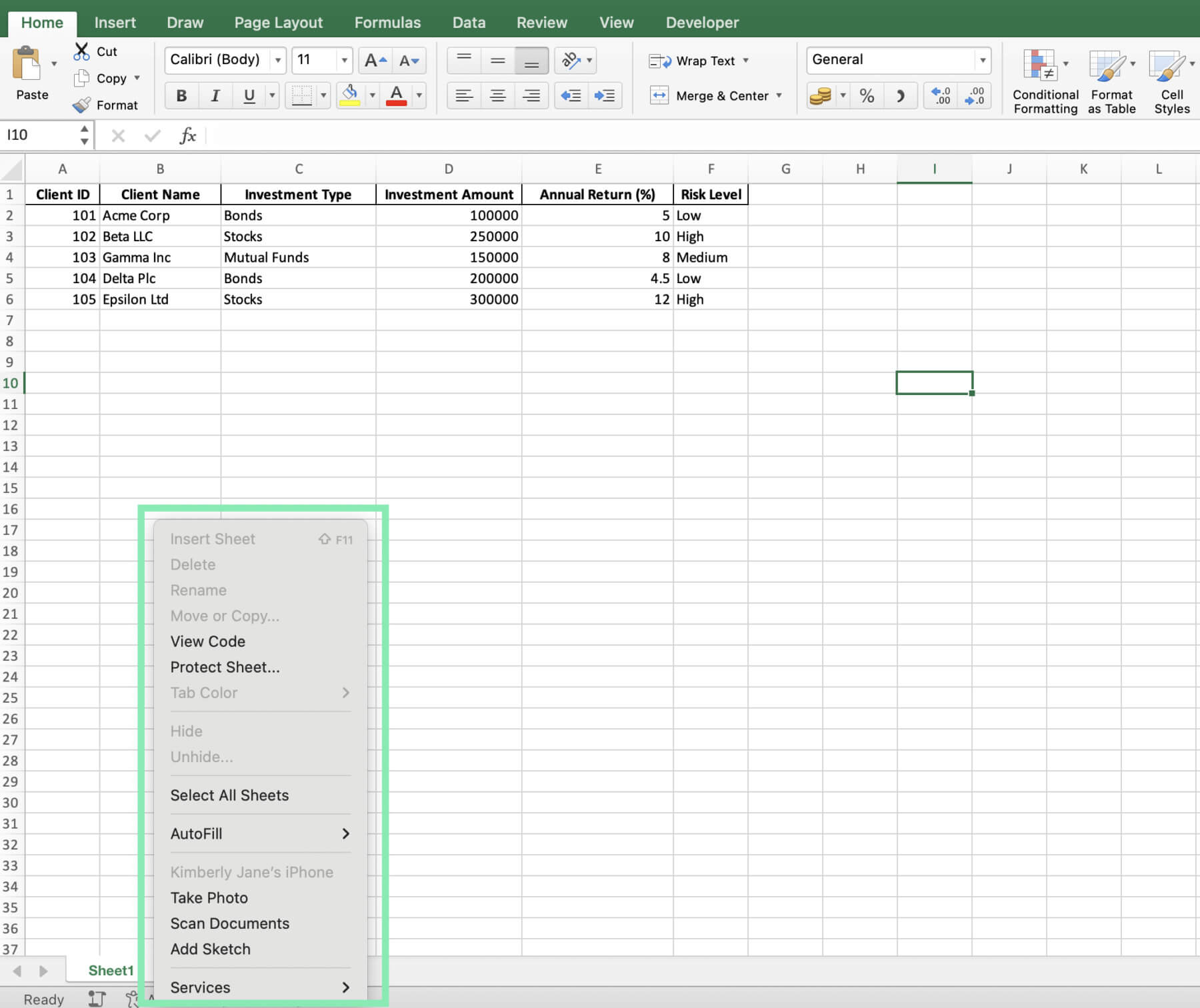 using passwords protect excel workbook