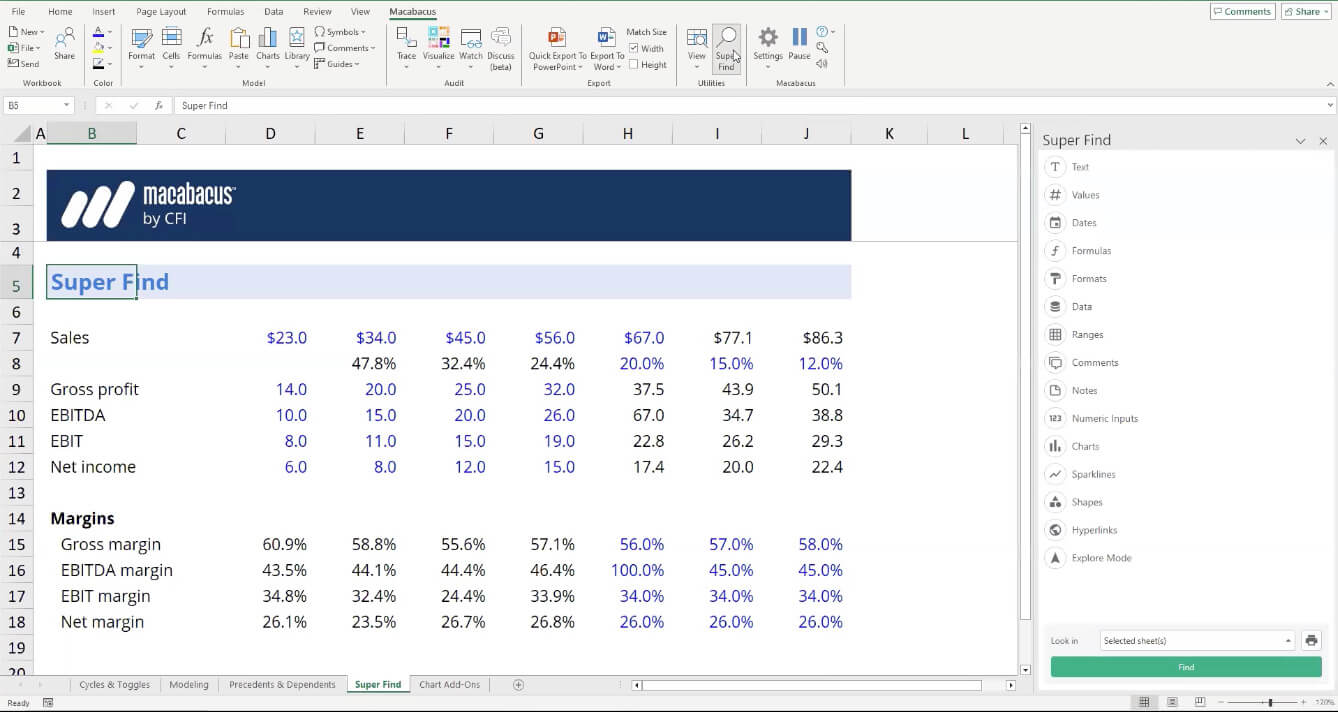 superfind image task pane