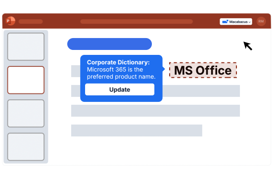 ppt corporate dictionary best frame