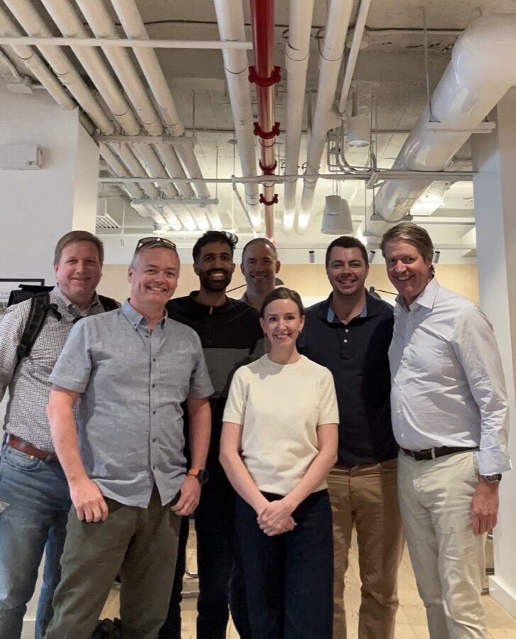 Macabacus team members meeting in person