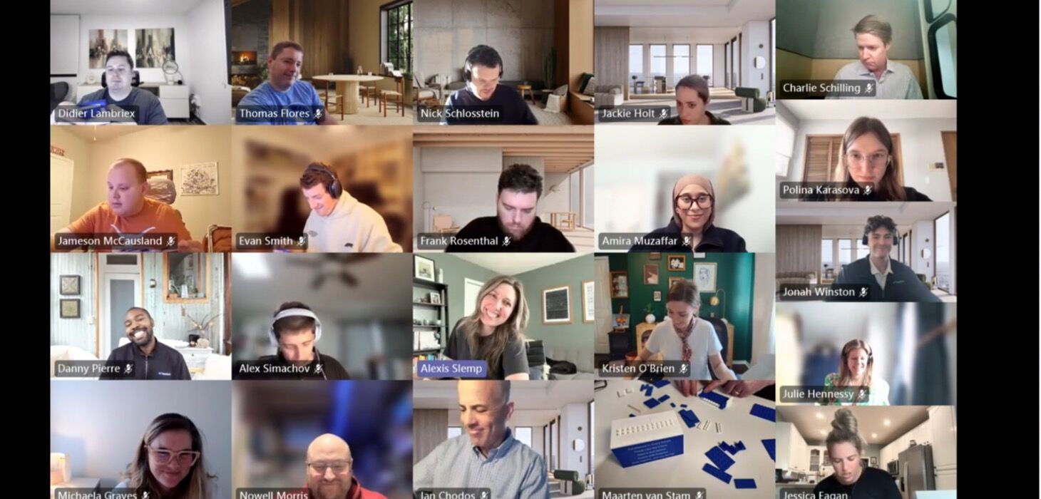 The Macabacus team connecting remotely